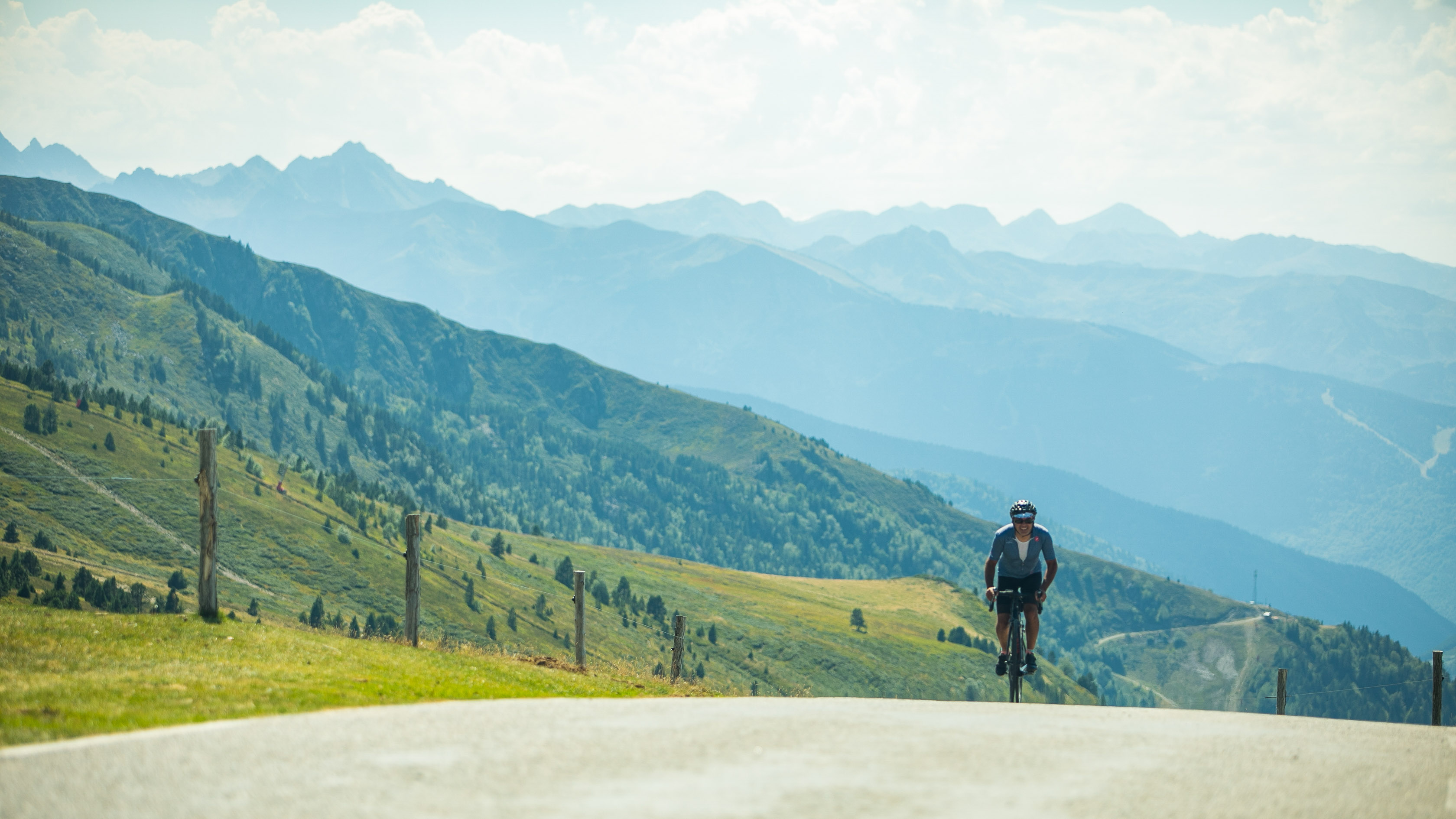 Auf dem Weg zum Col d'Aspin