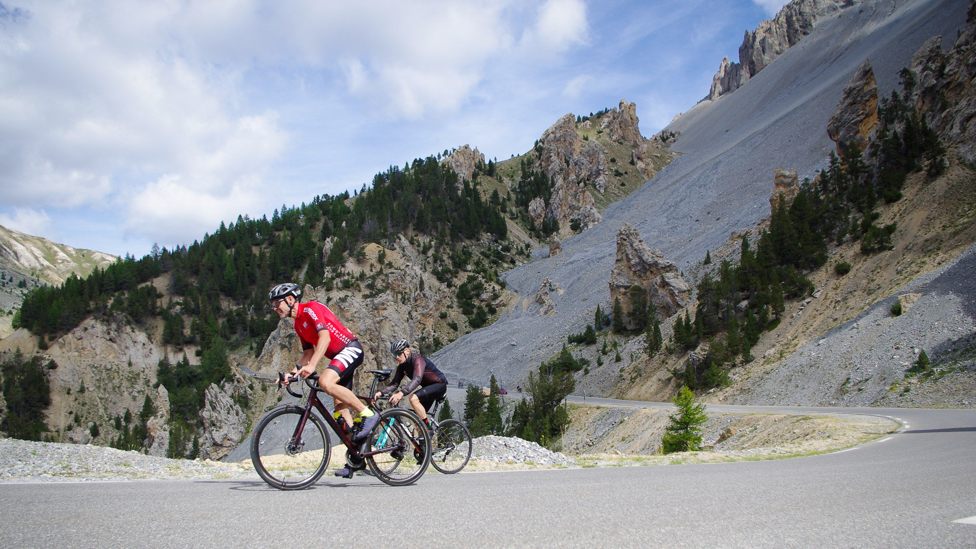 Die Casse Deserte am Col d'Izoard ist ein Rennradhighlight